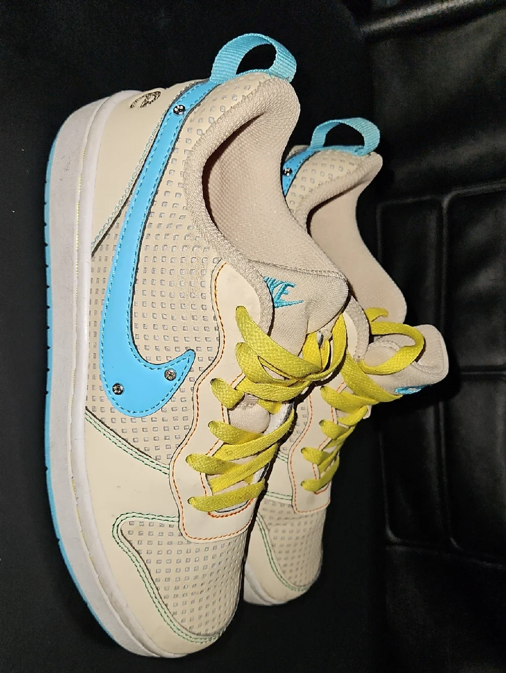 Nike Court Borough Low Recraft GS 'Sanddrift Baltic Blue' Size 4Y